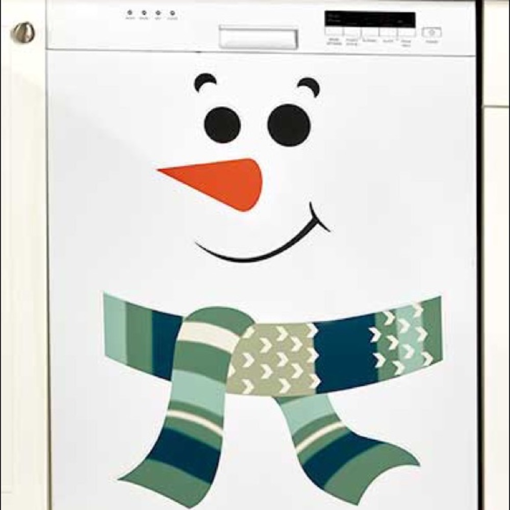 NWT! Christmas | Red Jumbo Snowman Magnet - Picture 2 of 5